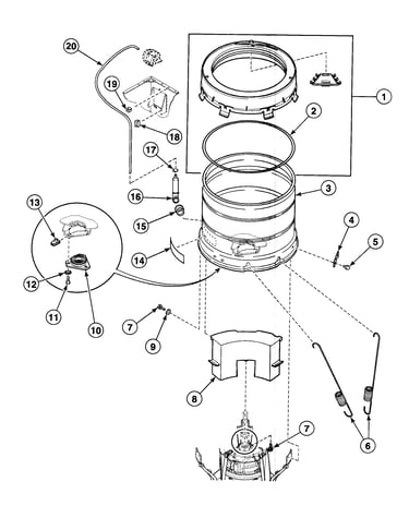 Outer tub