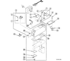 Speed Queen SWT210WN meter case diagram