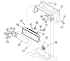 Speed Queen SWT210WN control panel diagram