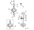 Speed Queen SWT210WN transmission diagram