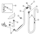 Speed Queen SWT210WN drain hose diagram