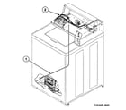 Speed Queen SWT210WN harnesses diagram