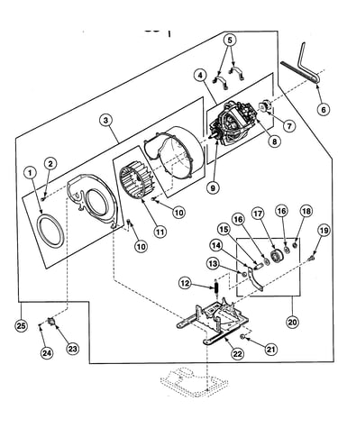 Motor assy