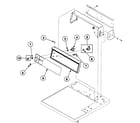 Speed Queen SDG309LF control assy diagram