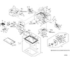 Toshiba 19LV610U cabinet parts diagram