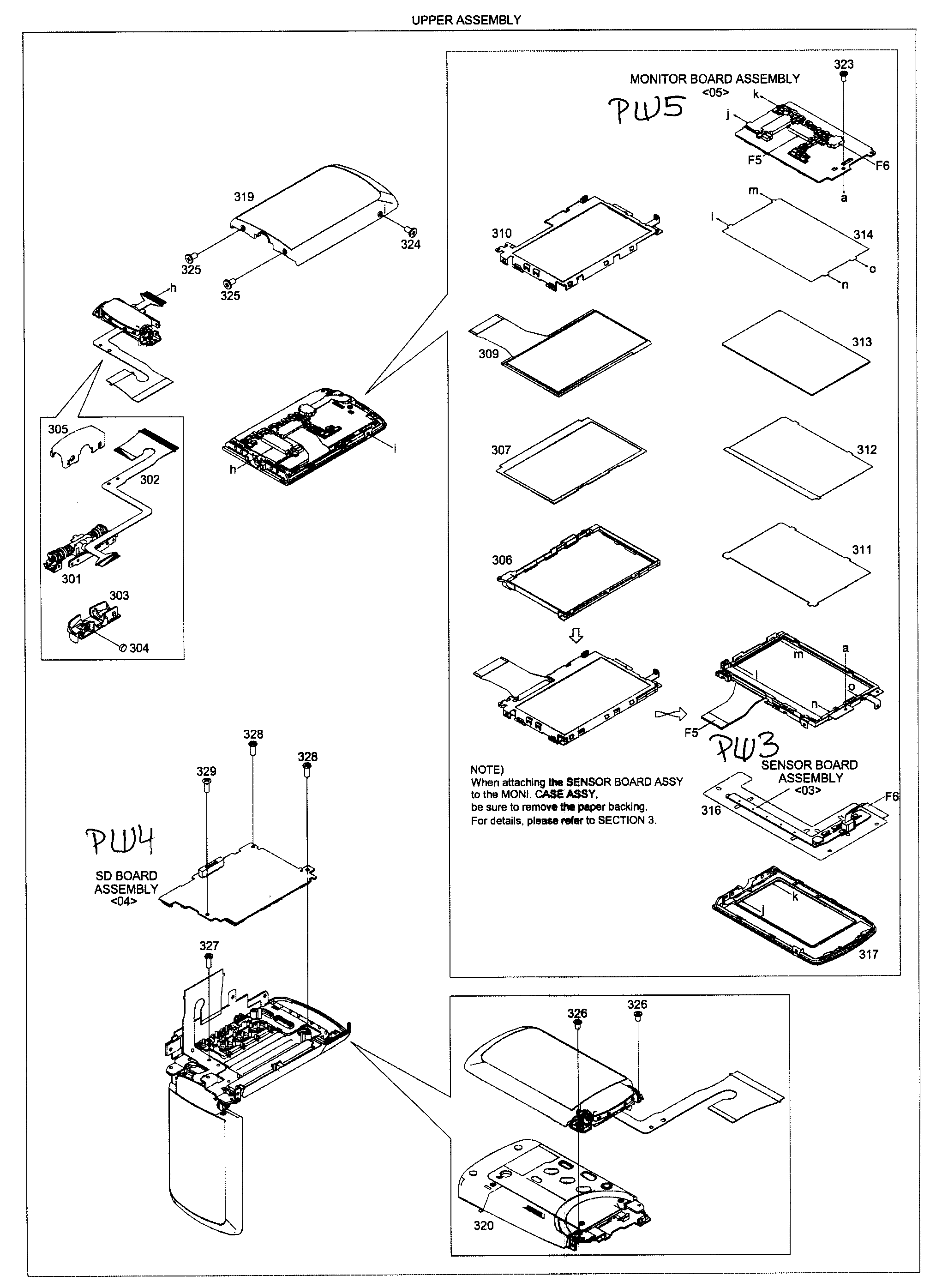 Lcd assy