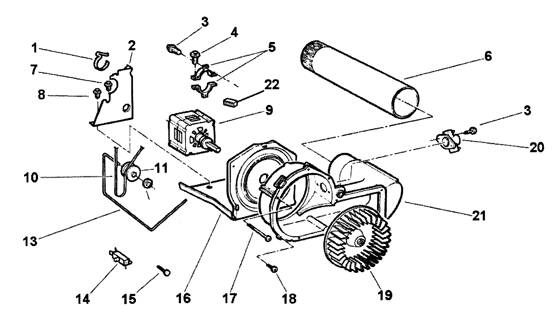 Motor assy
