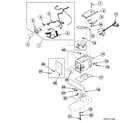 Speed Queen SDE707WF card reader diagram