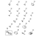 Speed Queen SDE607WF1500 terminals diagram