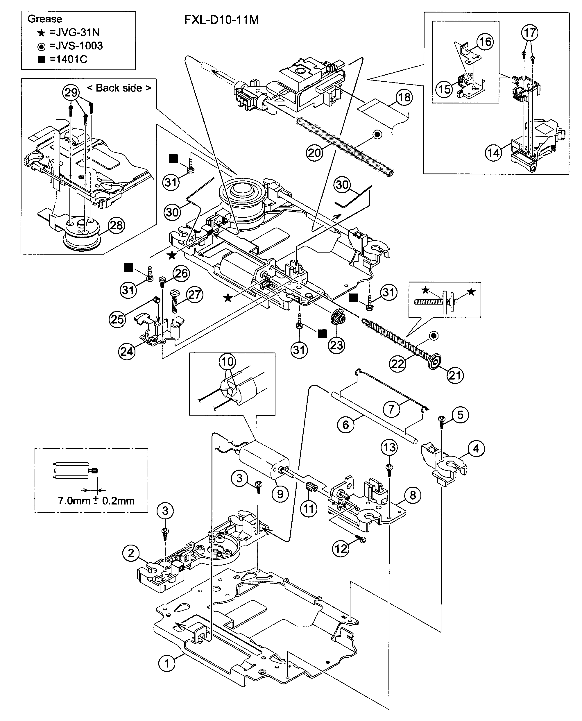 Dvd assy