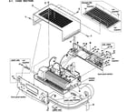Sony STR-DH800 cabinet parts diagram