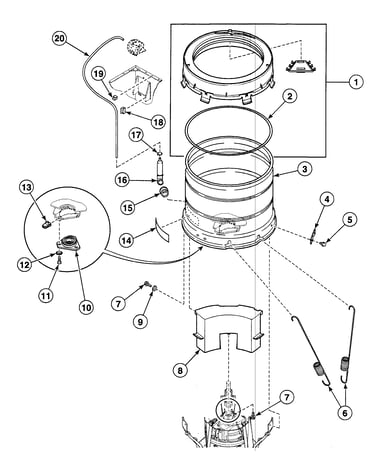 Outer tub