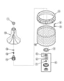 Washtub assy
