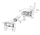 Panasonic SB-HC200 speaker diagram