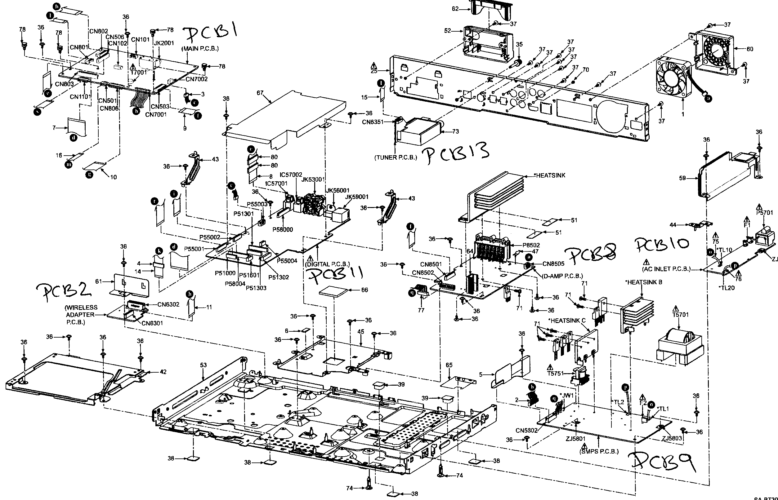 Chassis assy