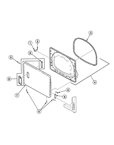 Loading door