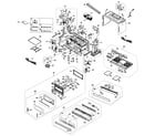 Kenmore Elite 40188522900 cabinet parts diagram
