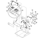 Speed Queen SDET07WF controls assy diagram