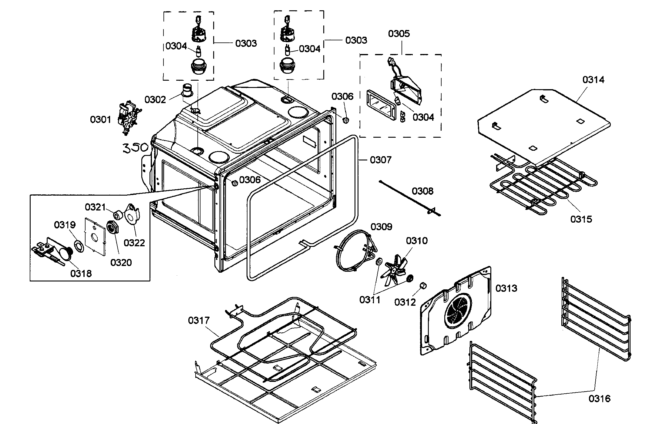 CABINET ASSY