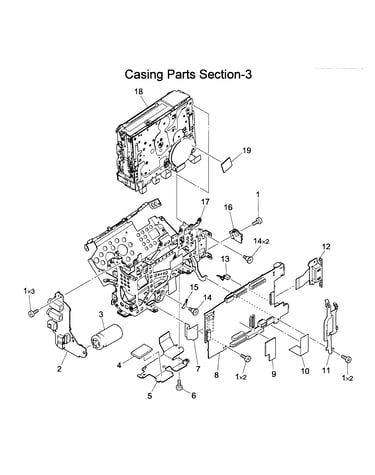 Casing parts 3
