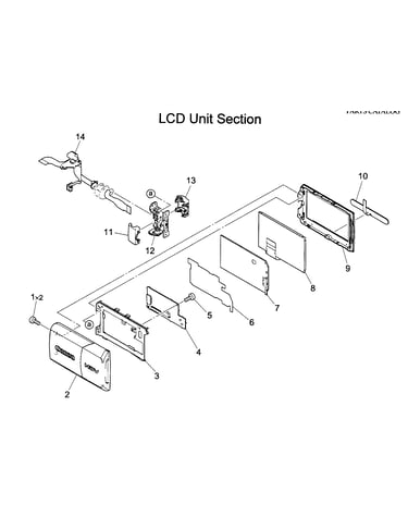 Lcd assy