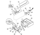 Speed Queen SSE517QF control cabinet diagram