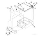 Speed Queen SSE517QF cabinet top diagram