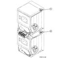 Speed Queen SSE517QF harnesses 2 diagram