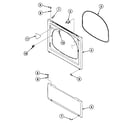 Speed Queen SSE507WF1500 front panel diagram