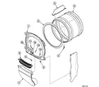 Speed Queen SSE507WF1500 cylinder diagram