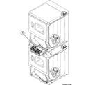 Speed Queen SSE507WF1500 harnesses 1 diagram