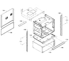 Thermador MEMCW301EP-03 cabinet assy diagram