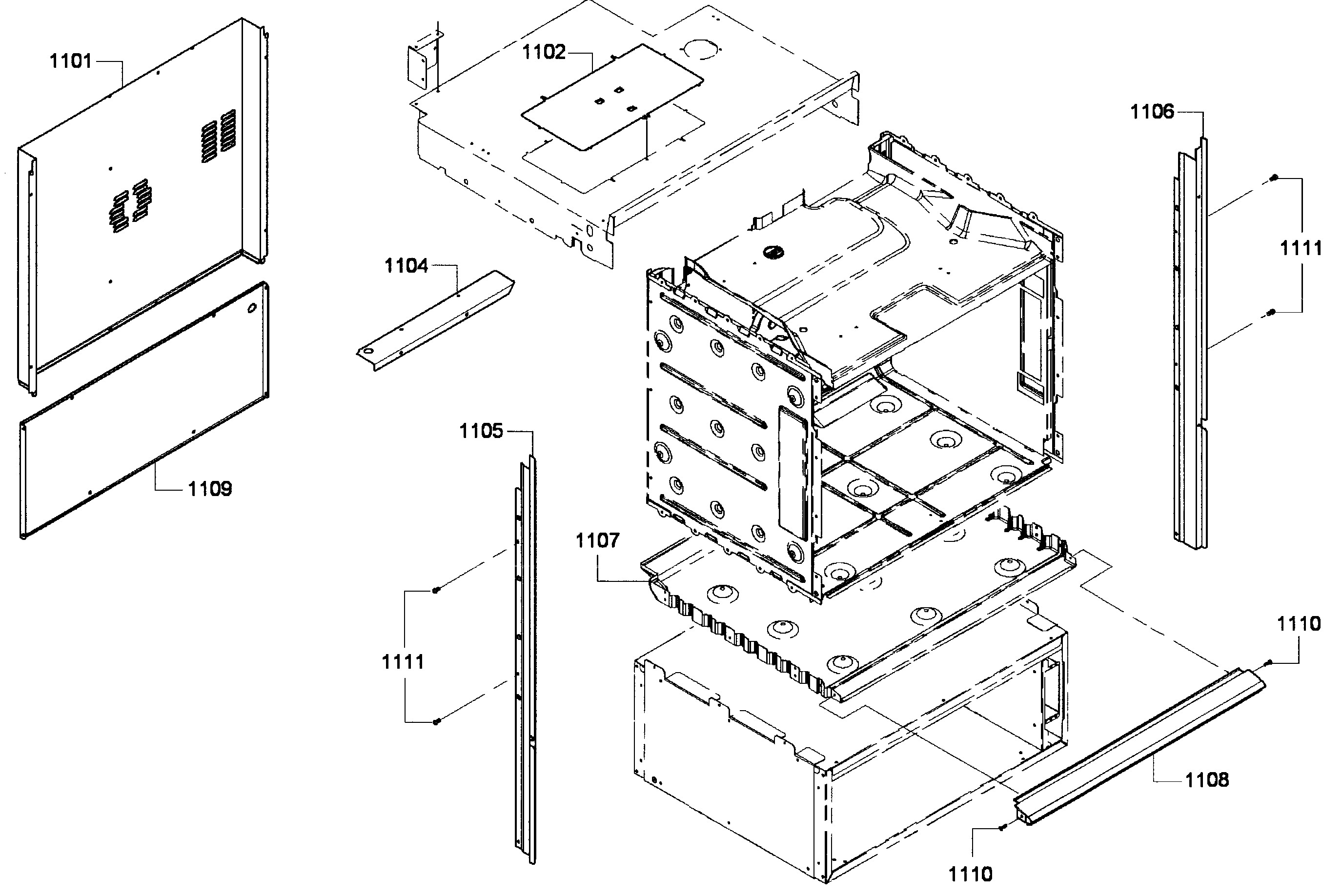 Cabinet assy