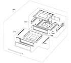 Samsung FTQ387LWGX/XAA drawer assy diagram