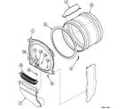 Speed Queen SSE617LF cylinder diagram