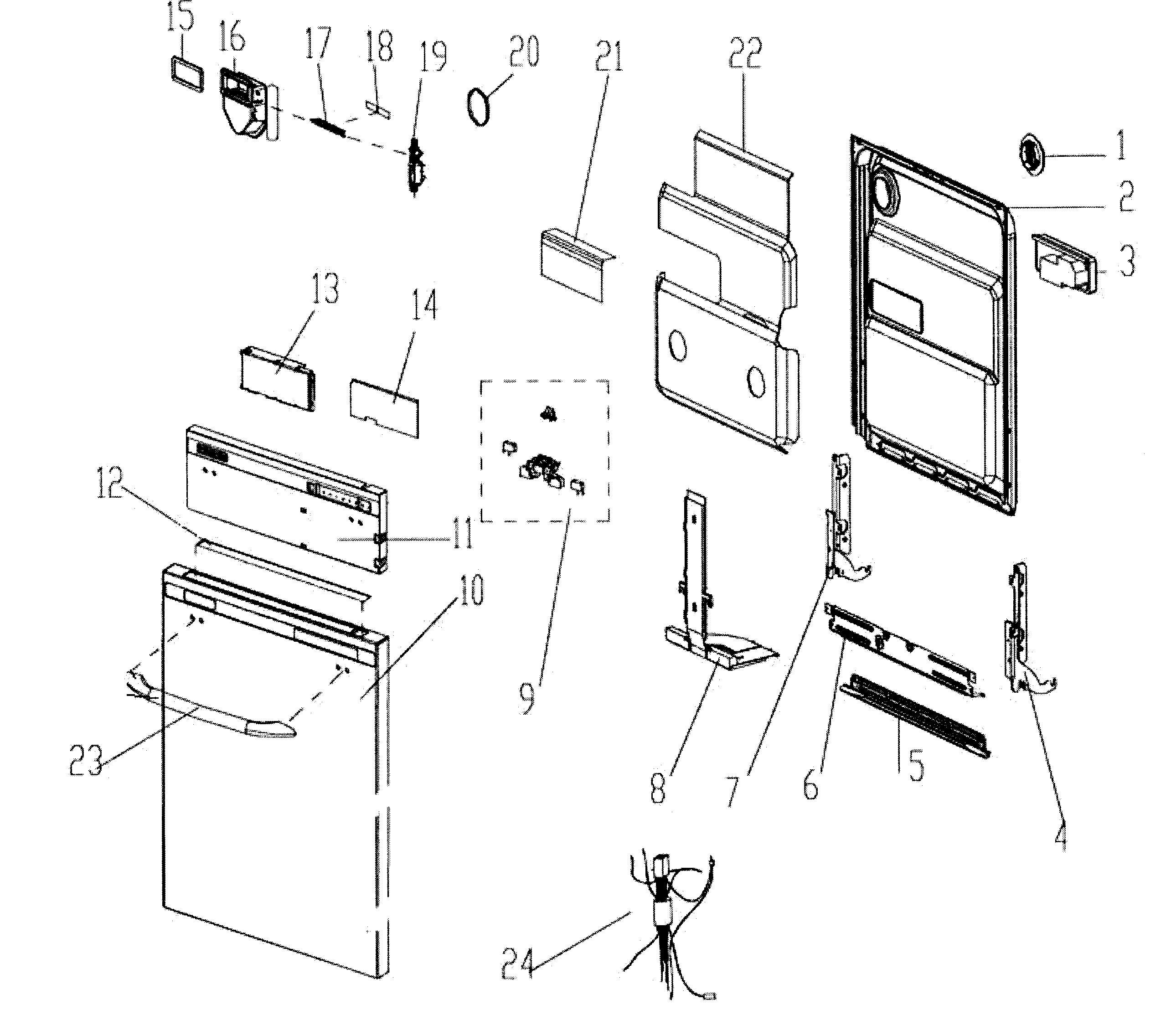 Door assy