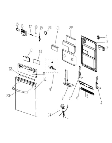 Door assy