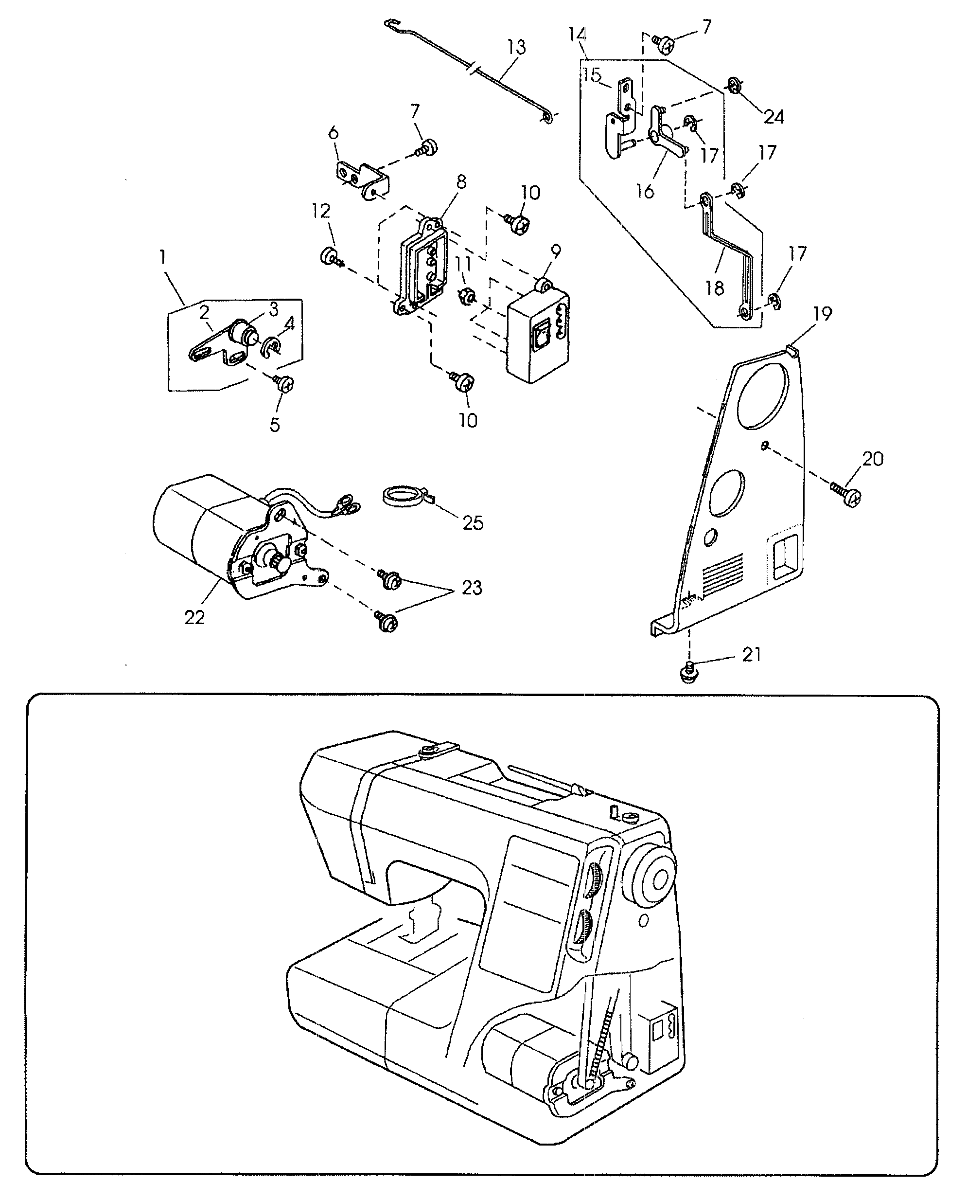 Motor assy
