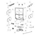 Fisher & Paykel DD24DCHTX6 cabinet assy diagram