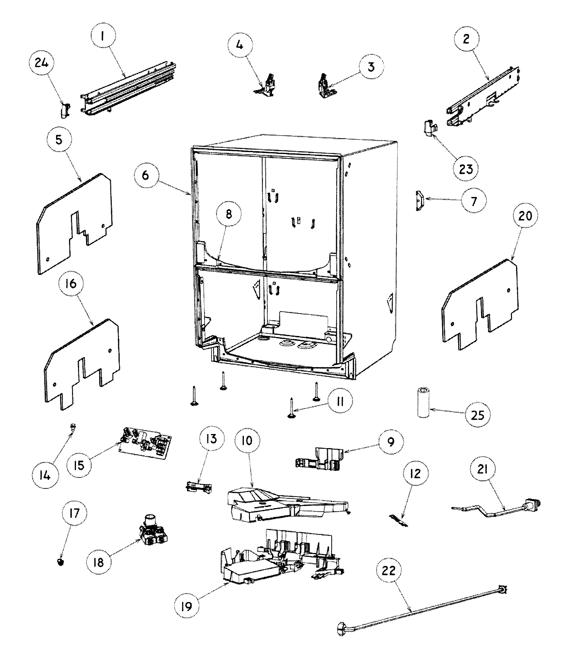 CABINET ASSY