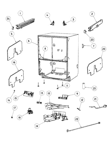 Cabinet assy