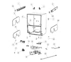 Fisher & Paykel DD24DCB6-88531A cabinet assy diagram
