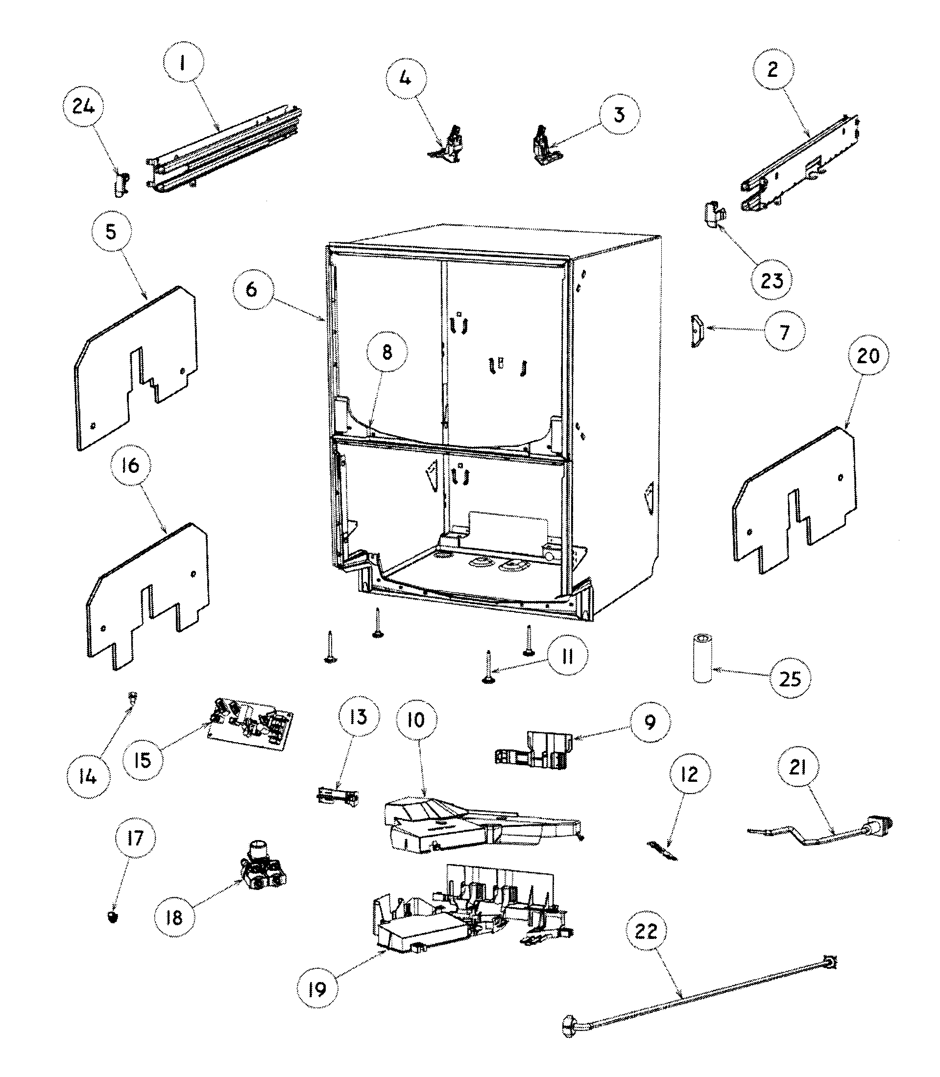 Cabinet assy