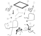 Fisher & Paykel DD24DCB6-88531A lid/link assy diagram