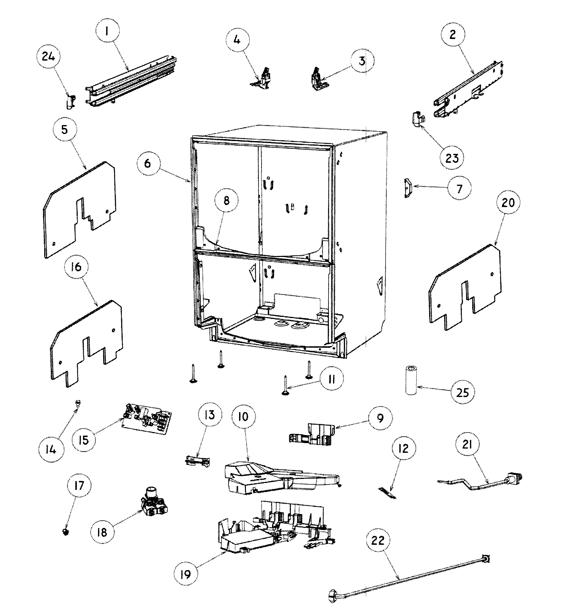 Cabinet assy