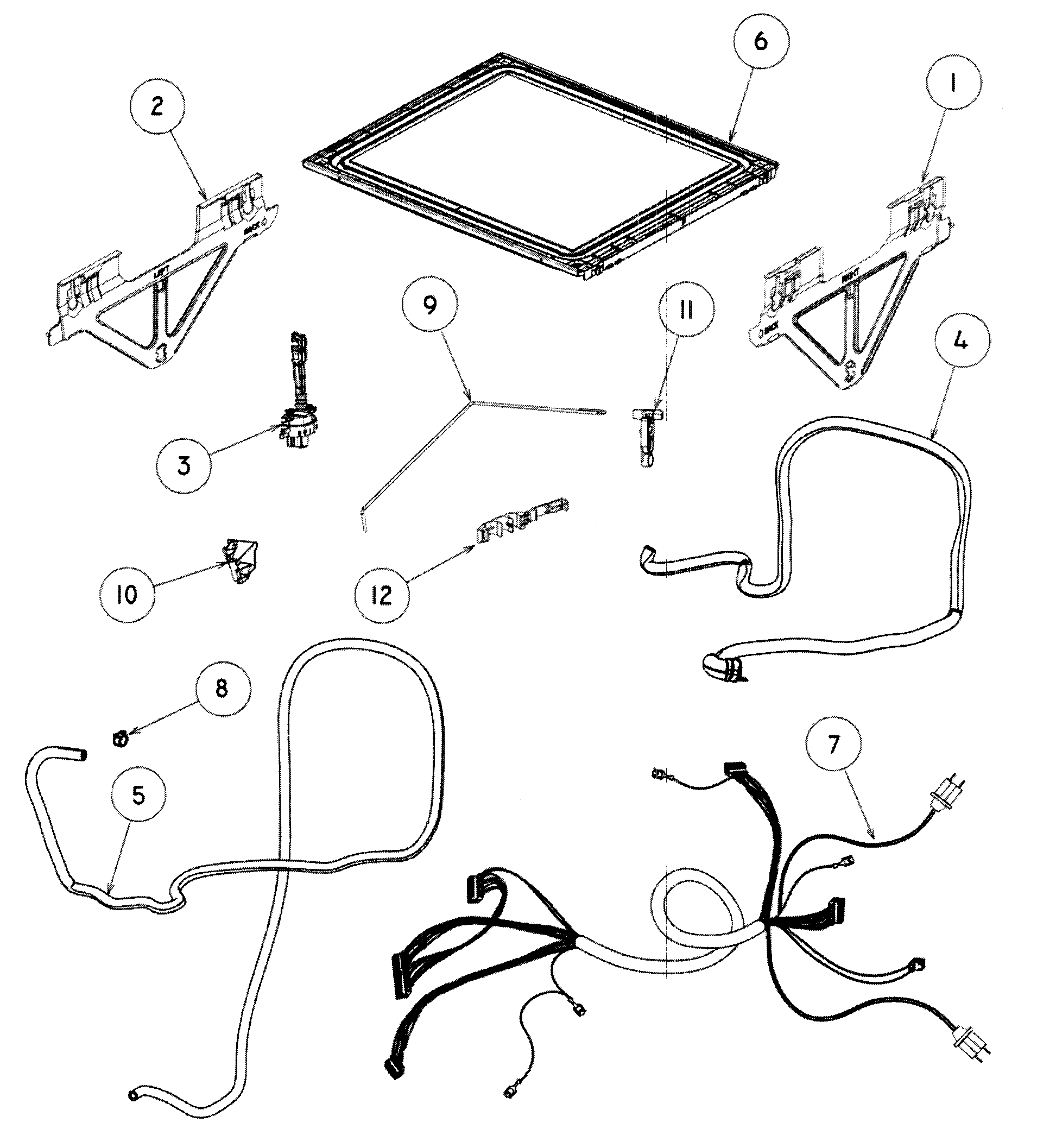 Lid/link assy