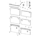 Fisher & Paykel DD24DDFTX6-88502A front assy diagram