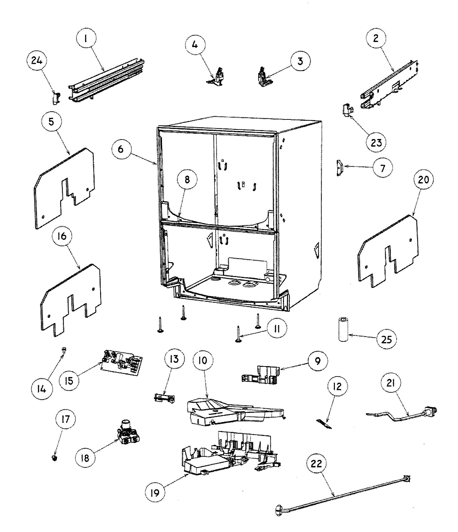 Cabinet assy