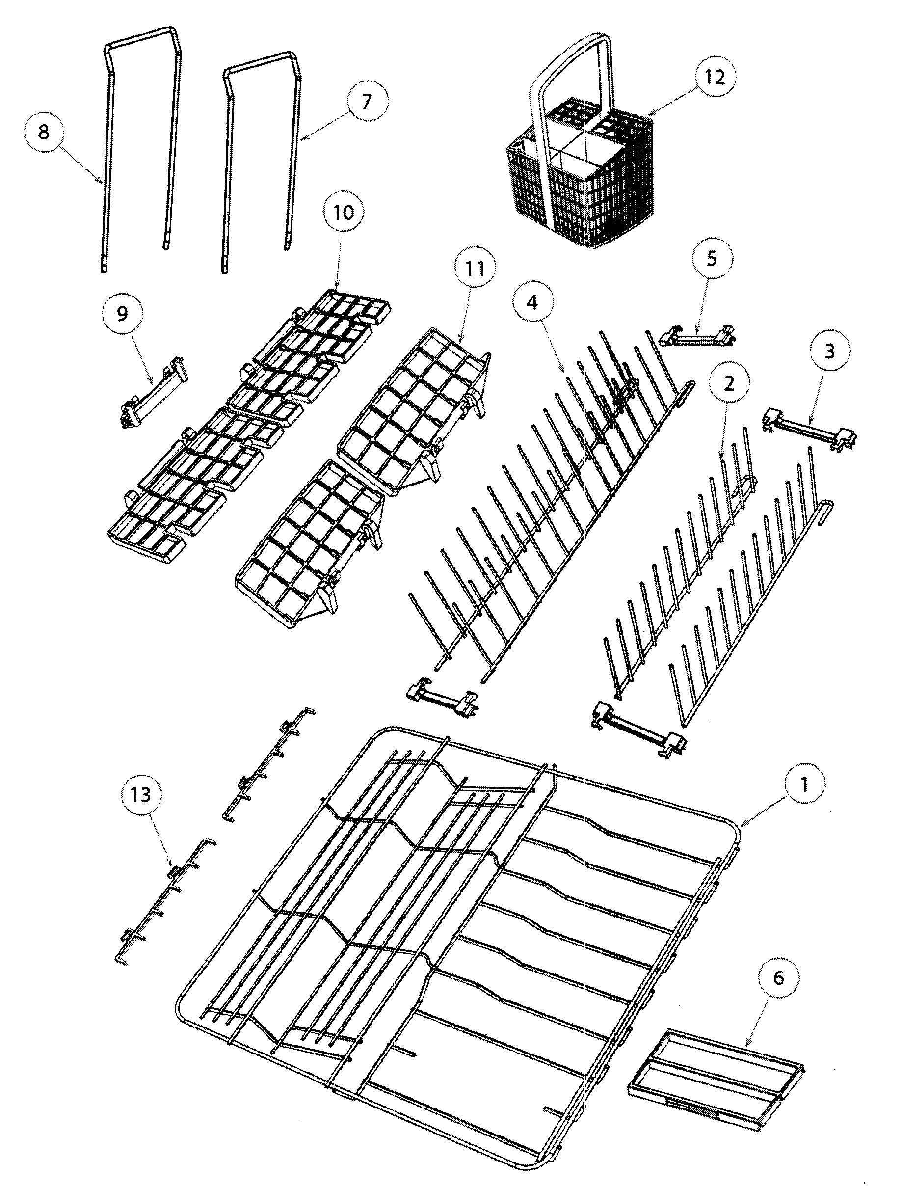 Baskets/racks