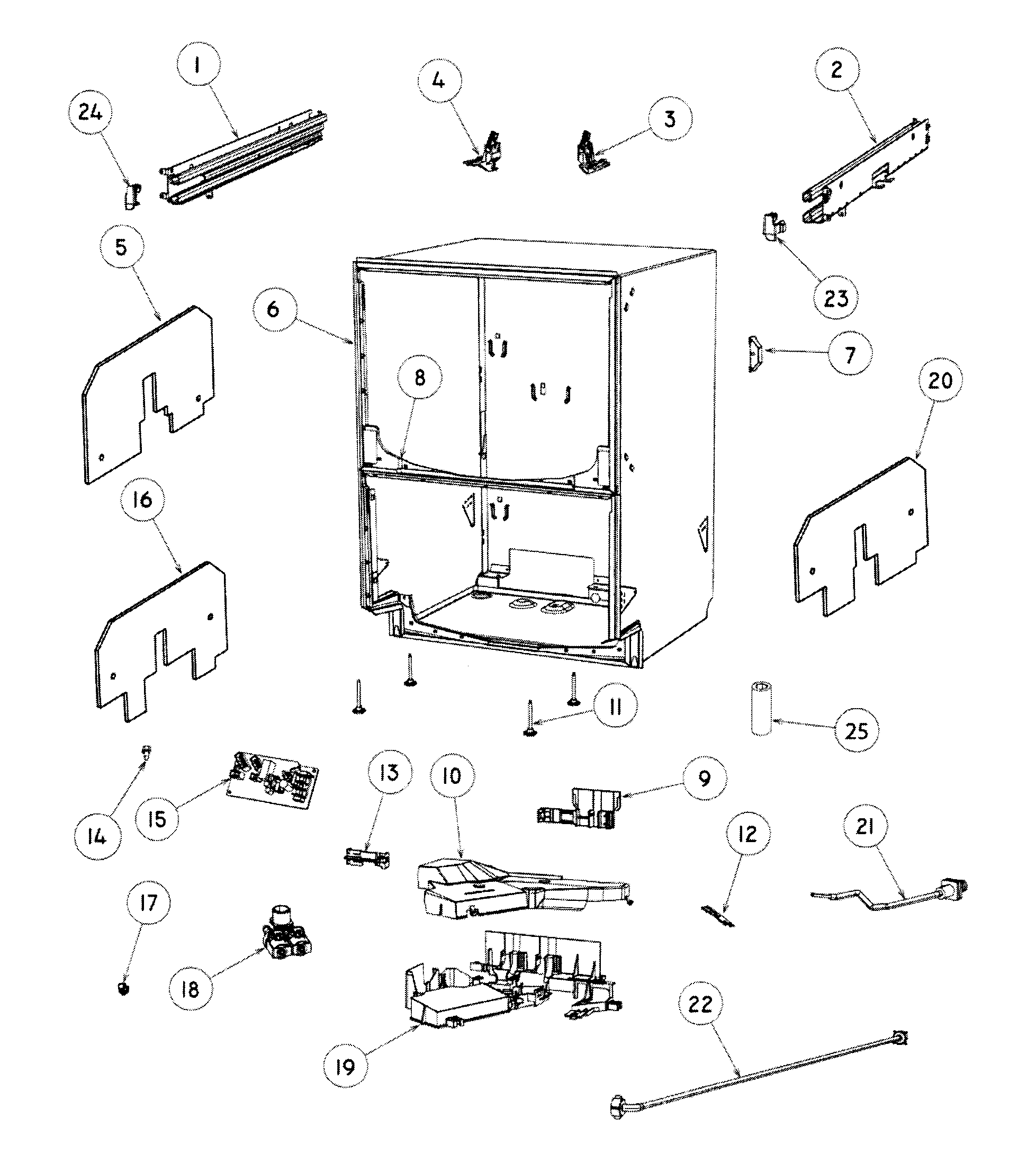Cabinet assy